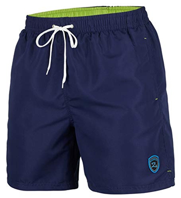 Zagano Adam Lipski 5106 - Bañador para hombre (certificado Öko-Tex Standard 100, fabricado en la UE, hasta 6XL) Navy Blue - Versión larga XXXXL
