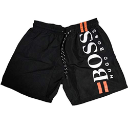 Boss Hugo Bañador para Hombre (L, Negro) precio