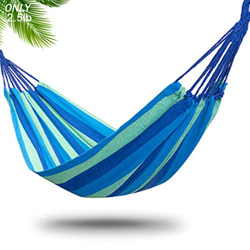 WCBDUT Hamaca de jardín para Acampar hasta 200 kg, Capacidad de Carga de hasta 200 kg portátil con Bolsa de Transporte para Patio y jardín, 2 Person H precio
