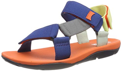 Camper Match, Sandalias con Punta Abierta para Hombre, Multicolor (Multi-Assorted 999), 43 EU