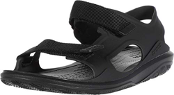 Crocs Swiftwater Molded Expedition Sandal, Sandalias de Punta Descubierta para Hombre, Negro (Black/Black 060), 39/40 EU precio