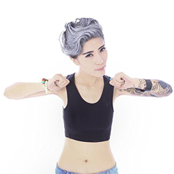 BaronHong IceSilk Stronger Elástico Bandage Chest Binder para Tomboy Lesbianas (Negro, XL) en oferta