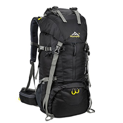 SKYSPER 50L Mochilas de Senderismo al Aire Libre Mochila de Senderismo Macutos Impermeable Ergonómica para Viajes Excursiones Acampadas Trekking características