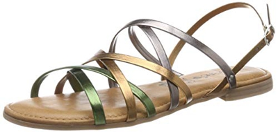 Tamaris 1-1-28196-32, Sandalias de Gladiador para Mujer, Marrón (Bronce Comb 982), 37 EU