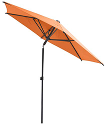 SORARA Sombrilla Parasol, Naranja, Ø 270, inclinación precio