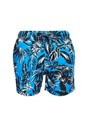 Superdry Swim Short Pantalones Cortos, Azul (Edit Palm Hawaii Blue T5d), L para Hombre precio