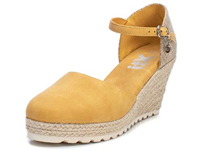 XTI Sandalia BAS034305 para Mujer Amarillo 39