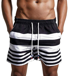Lachi Bañador Hombre Traje de Baño Pantalon Corto de Playa Natación Piscina Secado Rápido con Forro de Mallas en oferta