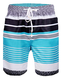 iClosam Hombre Pantalones Cortos Playa Poliéster de Bañador de Secado rápido de Verano para Hombres Deporte Ligero Moda con cordón Ajustable precio