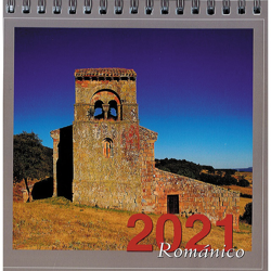 Calendario -2021 mesa románico características