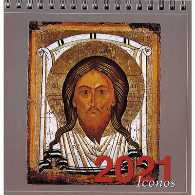 Calendario -2021 mesa iconos