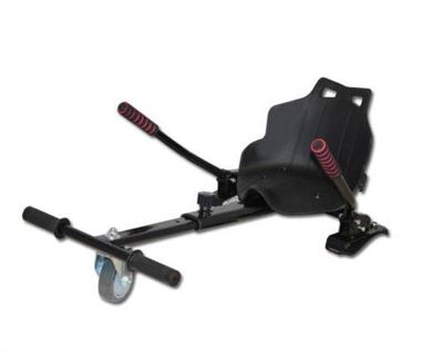 OVIBOARD Asiento Hoverboard, Kart para Patinete (Negro)