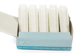 Matsa Cebo de Alta Resistencia, Hilo De Pesca Elástico(0,1Mm) (Contine 2 Cajas), 2000 m características