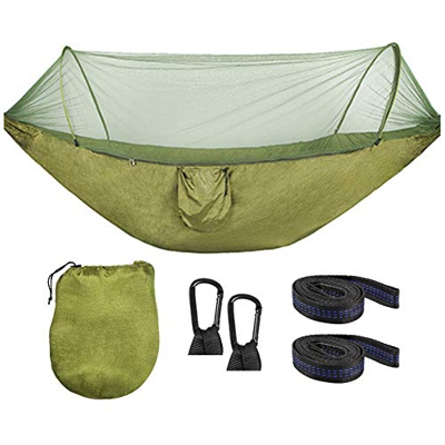 ValueHall Hamaca para Acampar con mosquitera 250 x 120cmHamaca de Viaje Ultraligera 200kg de Capacidad de Carga Hamaca para Acampar para Camping Excur