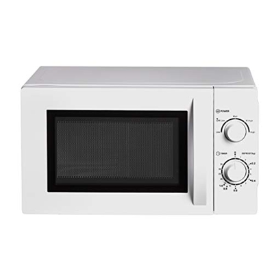 AmazonBasics – Microondas de mesa, 20 l, 700 W, blanco