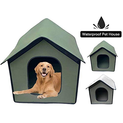 Casa para perros, Casa para gatos, Caseta impermeable para perros, Casa para mascotas resistente a la intemperie, Casa para perros interior al aire li