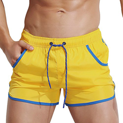 JUTOO 2019 Traje de baño Hombre Transpirable Trajes de baño Pantalones Bañadores Shorts Bikini Slim Wear Bikini características