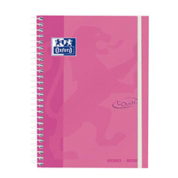 Agenda Escolar 2020/2021 Oxford School Soft Touch Semana Vista. 15x21 cm. Castellano. Color Fucsia. precio