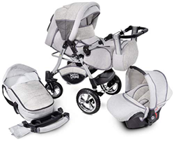 Urbano Cochecito de Bebe 3in1 Combi Carrito SILLA de COCHE by GaGaDumi (U4-Vintage) características