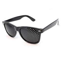 Gafas Reticulares con Agujeros Estenopeicas Anti-miopia Unisex Ejercicio Anti-fatiga Gafas de Sol en oferta