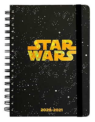 Grupo Erik - Agenda escolar 2020/2021 A5 Semana vista Star Wars Logo, 12 meses (14,8x21 cm) (ASVA52014)