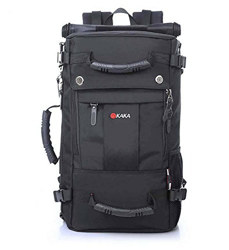 Asies Mochila Deportiva Macutos de Senderismo Viaje 50L, 3 en 1 Mochila, Equipaje de Hombro y de Mano, Morral Impermeable Multibolsillos Resistencia a precio