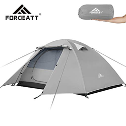 Forceatt Tienda De Campaña 2 Personas, con 100% A Prueba De UV/Viento/Impermeable, Tienda de Techo de Doble Capa Portátil Ultraligera, para Trekking,  características