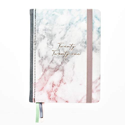 Agenda Académica 2020-2021 Ely - Semana Vista A6 - Encuadernación Suisse - Tapa Dura - Takenote Agendas- Agenda Bilingüe Español- Inglés (A6)