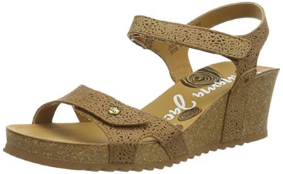 Panama Jack Julia Roses, Sandalia con Pulsera para Mujer, Beige (Vison B3), 38 EU