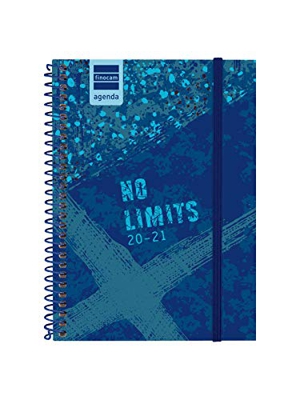 Finocam - Agenda Curso 2020-2021 Octavo-Semana Vista Apaisada Secundaria Limits Español, 8º-120 x 164 (Mediano)