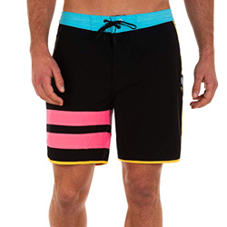 Hurley M Phtm Block Party 18' Bañador, Hombre, Wolf Grey, 32 características