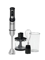 Batidora de mano MELLERWARE 1000 W de potencia. Cuchillas acero inoxidable. Velocidad regulable con funcion TURBO. (Spiro! Black) precio