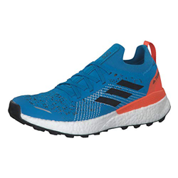 adidas Terrex Two Ultra Parley, Zapatillas Deportivas para Hombre, Sharp Blue/Core Black/True Orange, 45.33 EU características