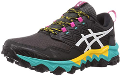 Asics Gel-Fujitrabuco 8 G-TX, Sneaker Womens, Black/White, 40.5 EU en oferta