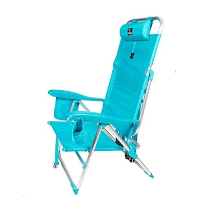 12009 Sillón Alto TUMBONA. Full Equip. TURQUESA