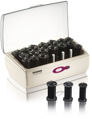 Severin El690 - Set de rulos térmicos Rizadores color púrpura Rizos perfetos