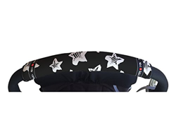 Tris&Ton Fundas empuñaduras horizontales Modelo Estrellas, empuñadura funda para silla de paseo cochecito carrito carro (Tris y Ton) características