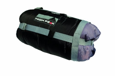 High Peak 23540 Bolsa de Compresión, Negro/Gris, M