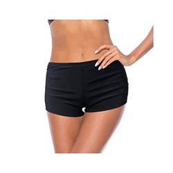 Bikini Sexy Women's Stretch Swim Board Shorts Quick Dry Athletic Beach Swimming Trunks High Waist Swimsuits Bathing Suit M S características