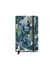 Miquel Rius - Agenda Escolar Tropical Curso Lectivo 2020-2021, Español, Semana Vista, Tamaño 117x182 mm, Papel 80g, Cierre de Goma Elástica y Lomo Cos en oferta