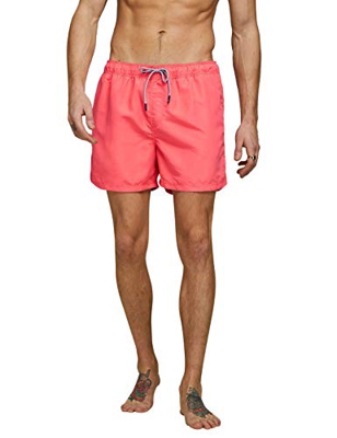 Jack & Jones JJIARUBA JJSWIM Shorts AKM STS Bañador para Hombre, Coral, XXL