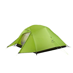 Naturehike New Cloud-up 3 Personas Tienda Mejorada Tienda de Doble Capa Tienda de campaña 2020 Tiendas de Senderismo (20D Verde Claro) en oferta