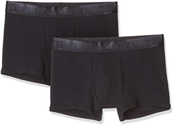 Calvin Klein Trunk 2pk Bañador, Negro (Black 001), Large (Pack de 2) para Hombre precio