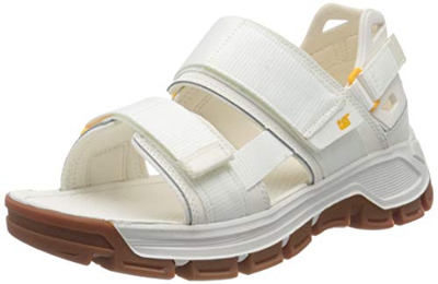 Cat Footwear Progressor, Sandalias de Gladiador para Hombre, Blanco (Star White White), 42 EU