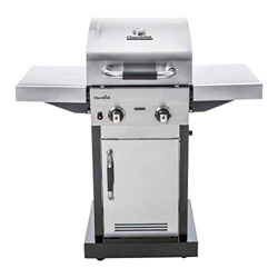 Char-Broil Advantage Series 225S Barbacoa de Gas con 2 quemadores, Acero Inoxidable, con placa de hierro fundido características