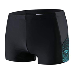 Speedo Dive Bañador, Hombre, Boom Blk/Aqua Splash/Oxid, Size: 40 en oferta