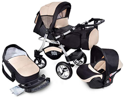 Urbano Cochecito de Bebe 3in1 Combi Carrito SILLA de COCHE by GaGaDumi (U3-Sandy) en oferta