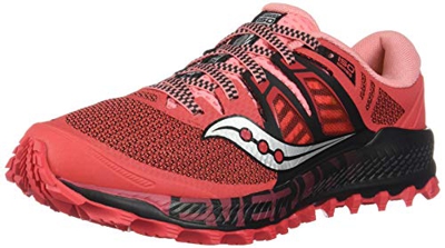 Saucony Peregrine ISO Trail running shoe Ladies Red Size : 42