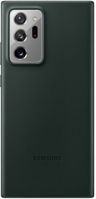 Samsung Leather Backcover (Galaxy Note 20 Ultra) Green