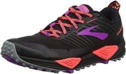 Brooks Cascadia 13, Zapatillas de Cross para Mujer, Negro (Black/Coral/Purple 026), 37.5 EU precio